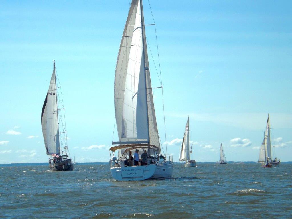 2017 ARC DelMarVa - Annapolis - Start - The fleet © World Cruising Club